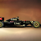 Illustration for article titled This Is The 2015 Lotus F1 Car In Black Goooooold